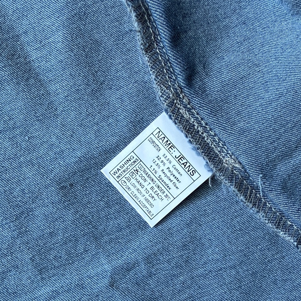 Amazon Denim Shacket - Picture 3 of 4